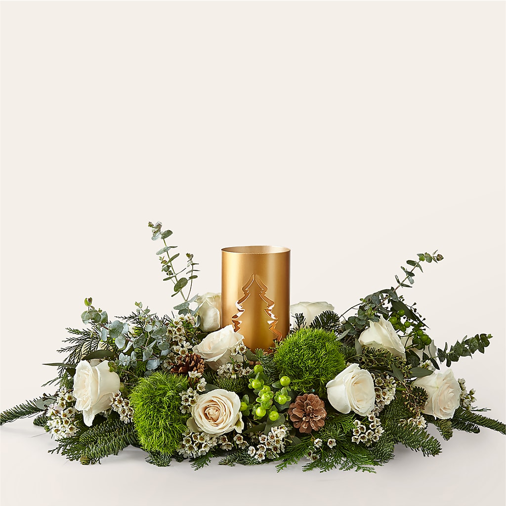Chestnuts Roasting Centerpiece – SHASTA DAISY'S FLORIST & BOUTIQUE, Mobile AL