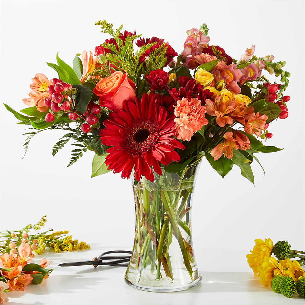 Fall Delight – A Florist Original – SHASTA DAISY'S FLORIST & BOUTIQUE, Mobile AL