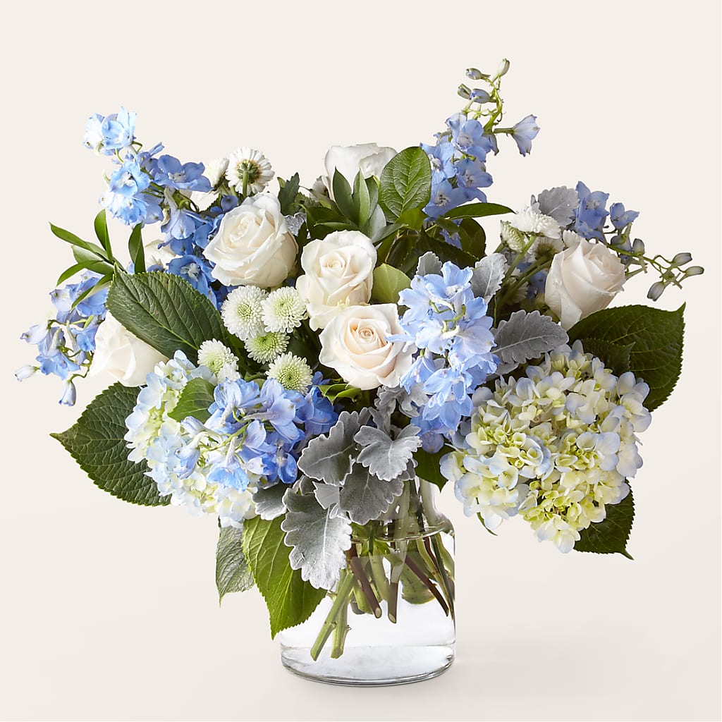 Clear Skies Bouquet – SHASTA DAISY'S FLORIST & BOUTIQUE, Mobile AL