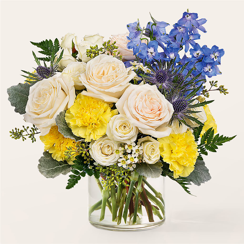 Lemon Sorbet Bouquet – SHASTA DAISY'S FLORIST & BOUTIQUE, Mobile AL