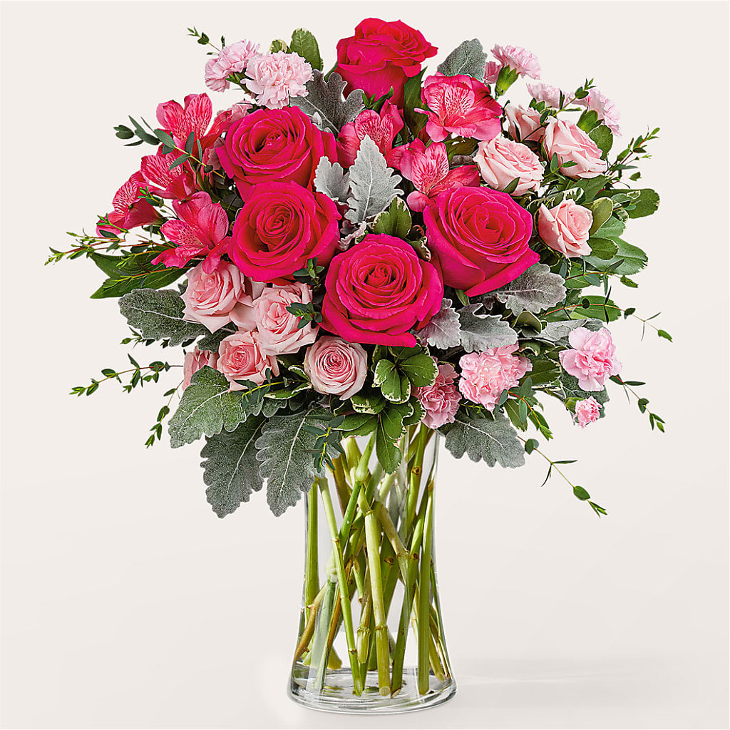 Tickled Pink Bouquet – SHASTA DAISY'S FLORIST & BOUTIQUE, Mobile AL