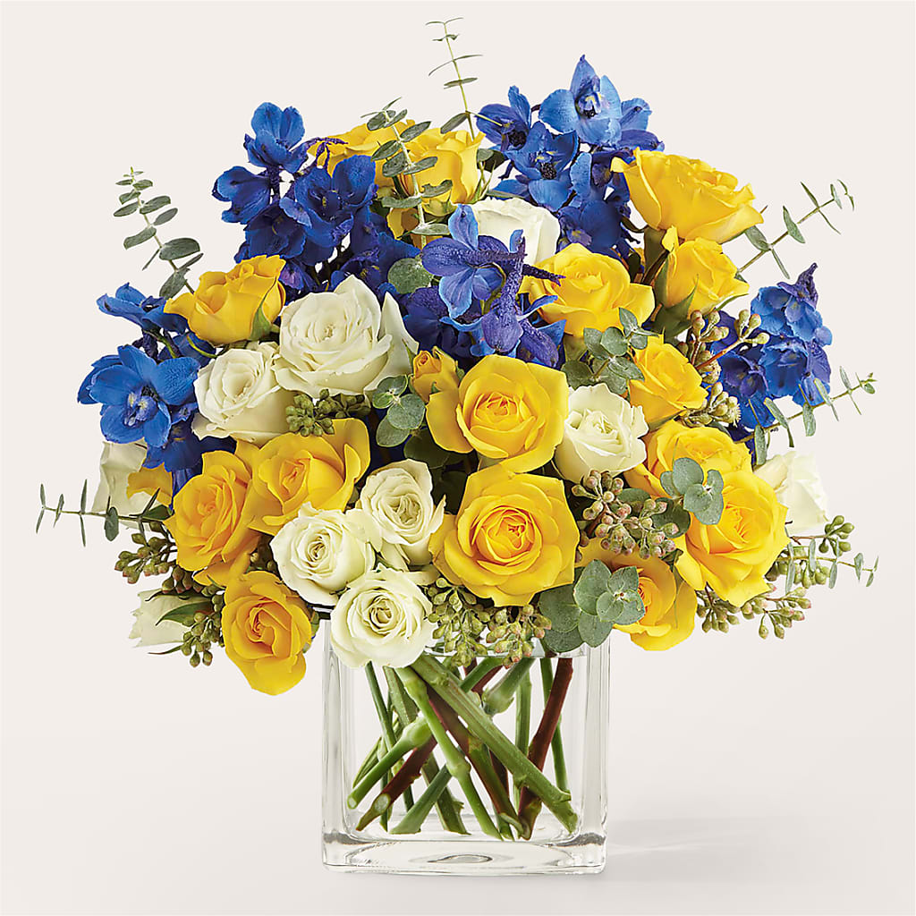 Sparkling Citrine Bouquet – SHASTA DAISY'S FLORIST & BOUTIQUE, Mobile AL