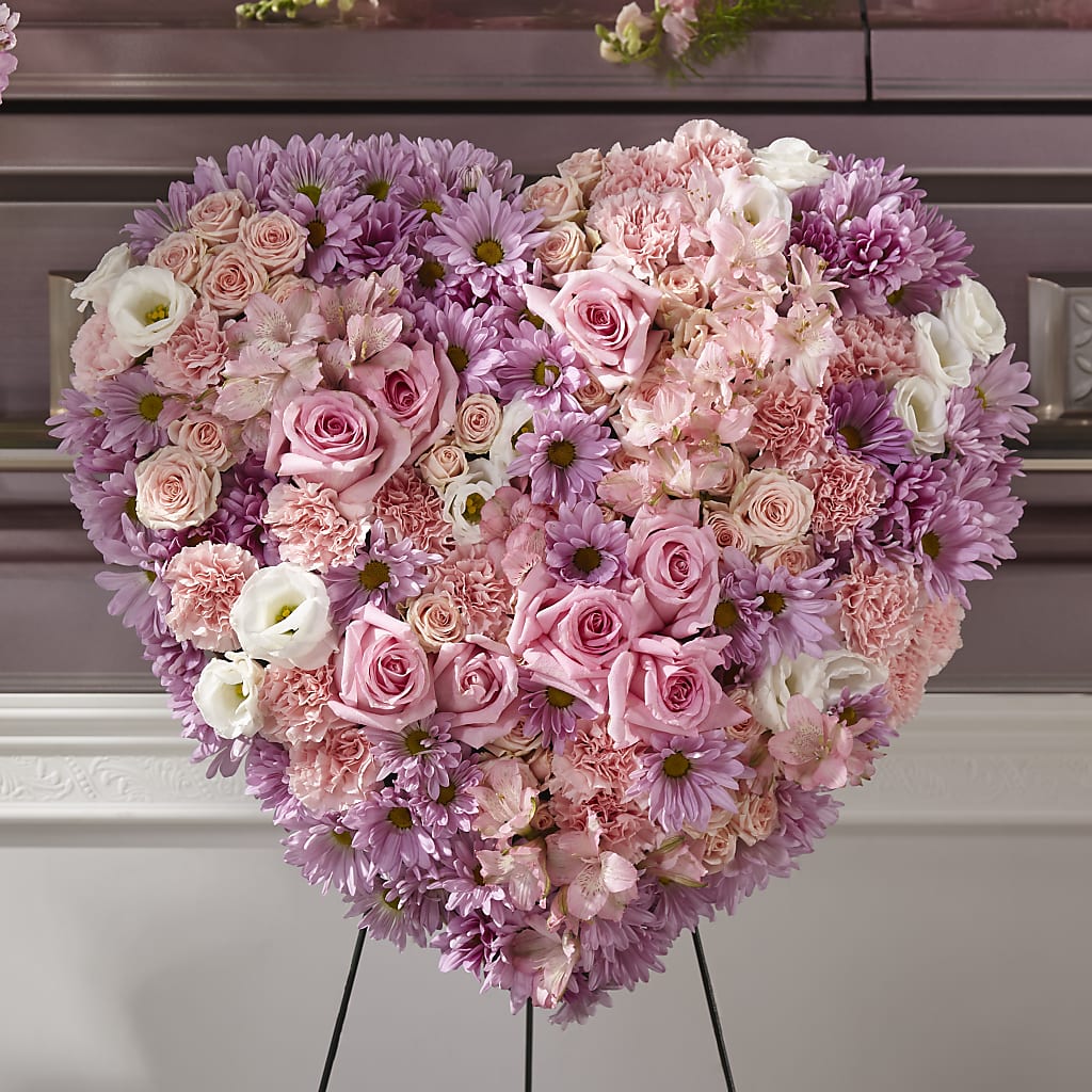 Heaven's Light Heart – SHASTA DAISY'S FLORIST & BOUTIQUE, Mobile AL