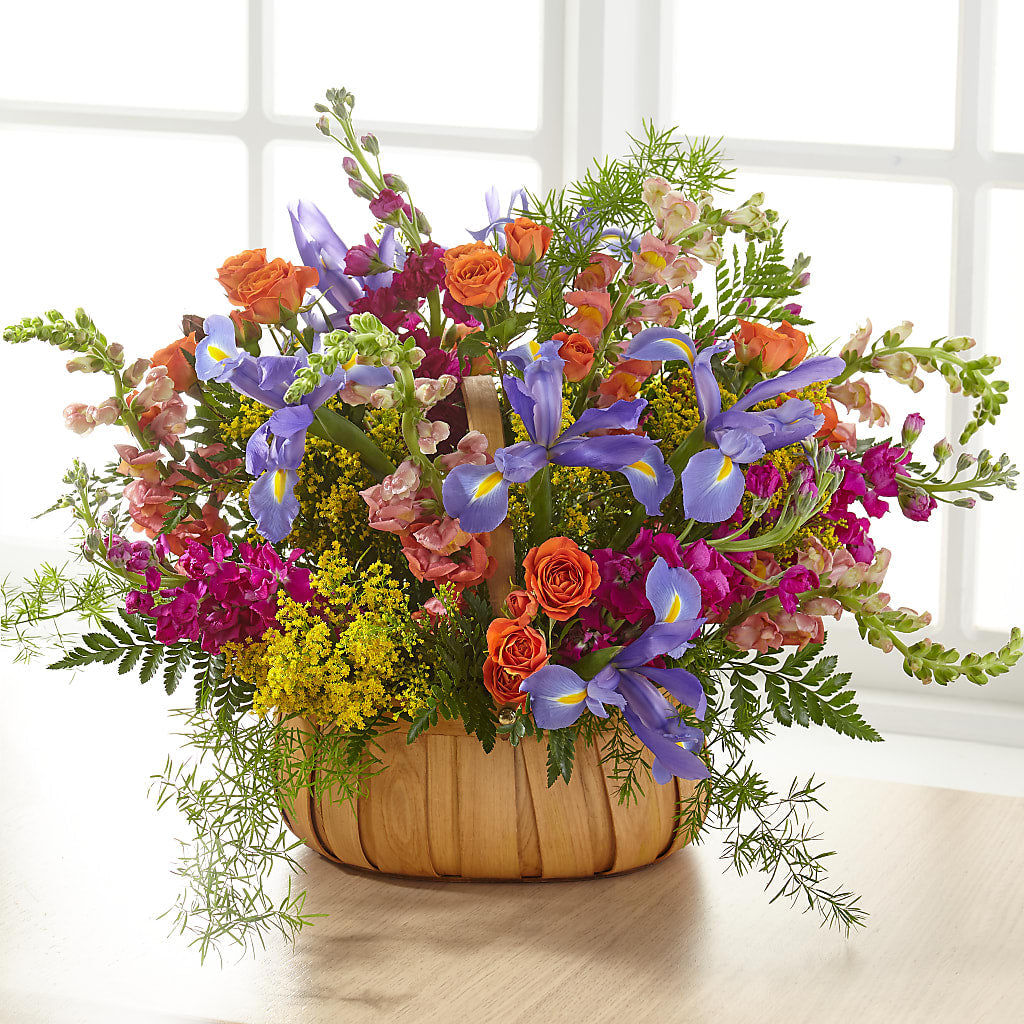 Garden of Life Basket – SHASTA DAISY'S FLORIST & BOUTIQUE, Mobile AL