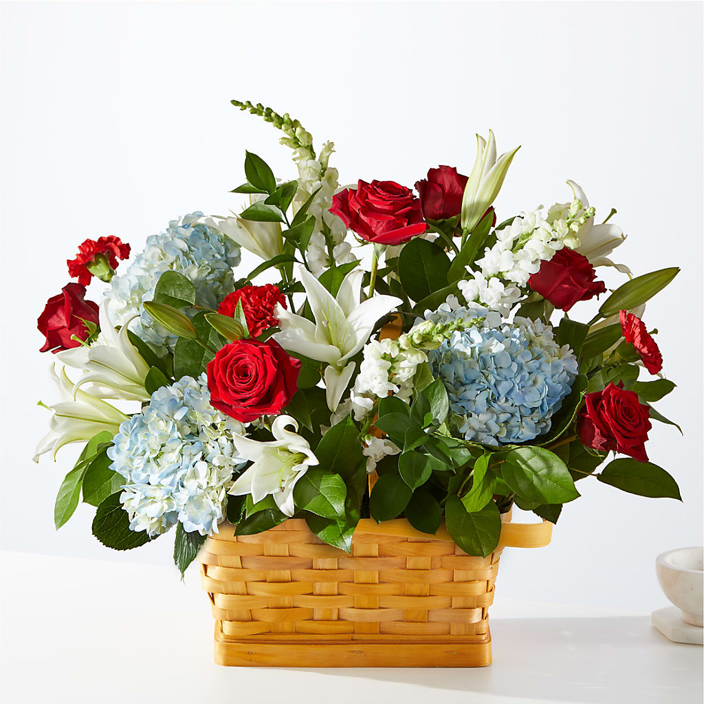 Greater Glory Basket – SHASTA DAISY'S FLORIST & BOUTIQUE, Mobile AL