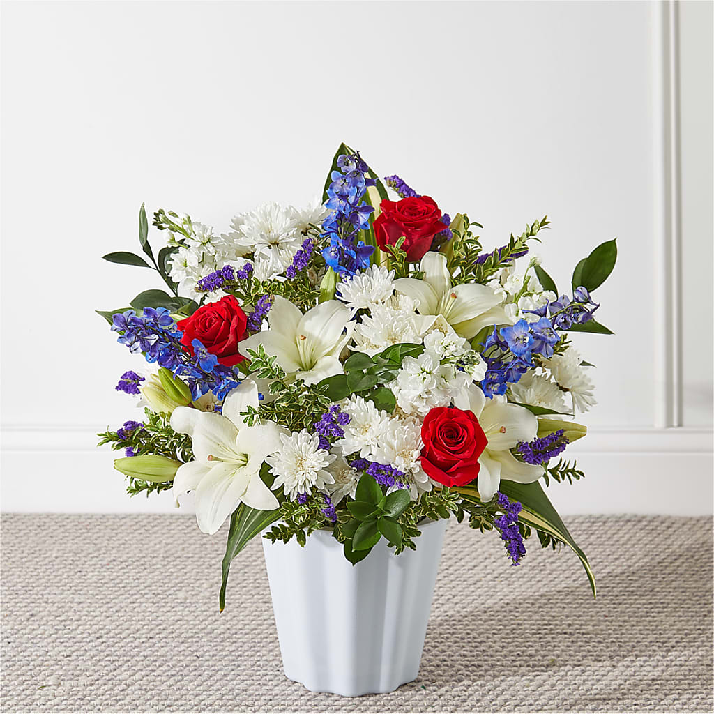 Consoled Floor Basket – SHASTA DAISY'S FLORIST & BOUTIQUE, Mobile AL