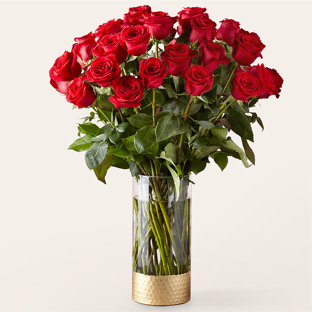 Classic Love Red Rose Bouquet – SHASTA DAISY'S FLORIST & BOUTIQUE, Mobile AL