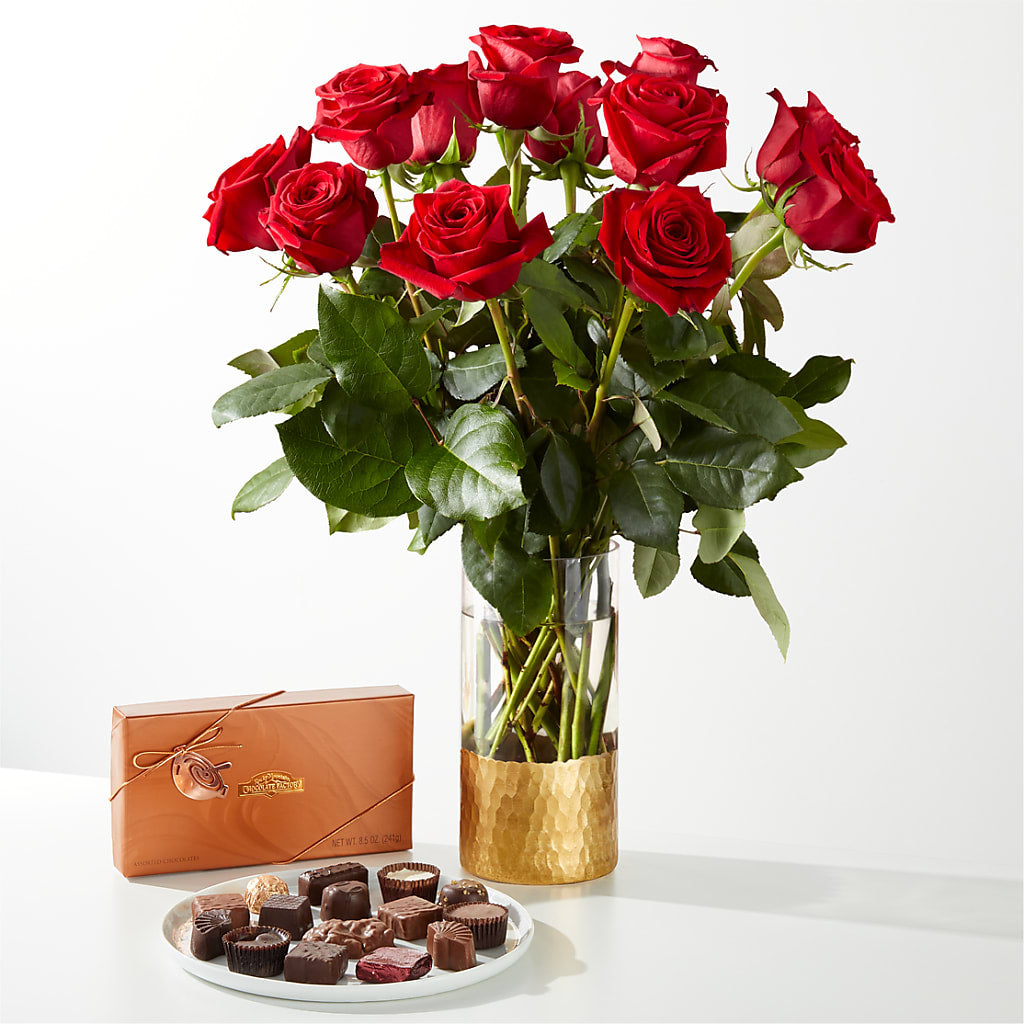 Classic Love Red Rose Bouquet – SHASTA DAISY'S FLORIST & BOUTIQUE, Mobile AL