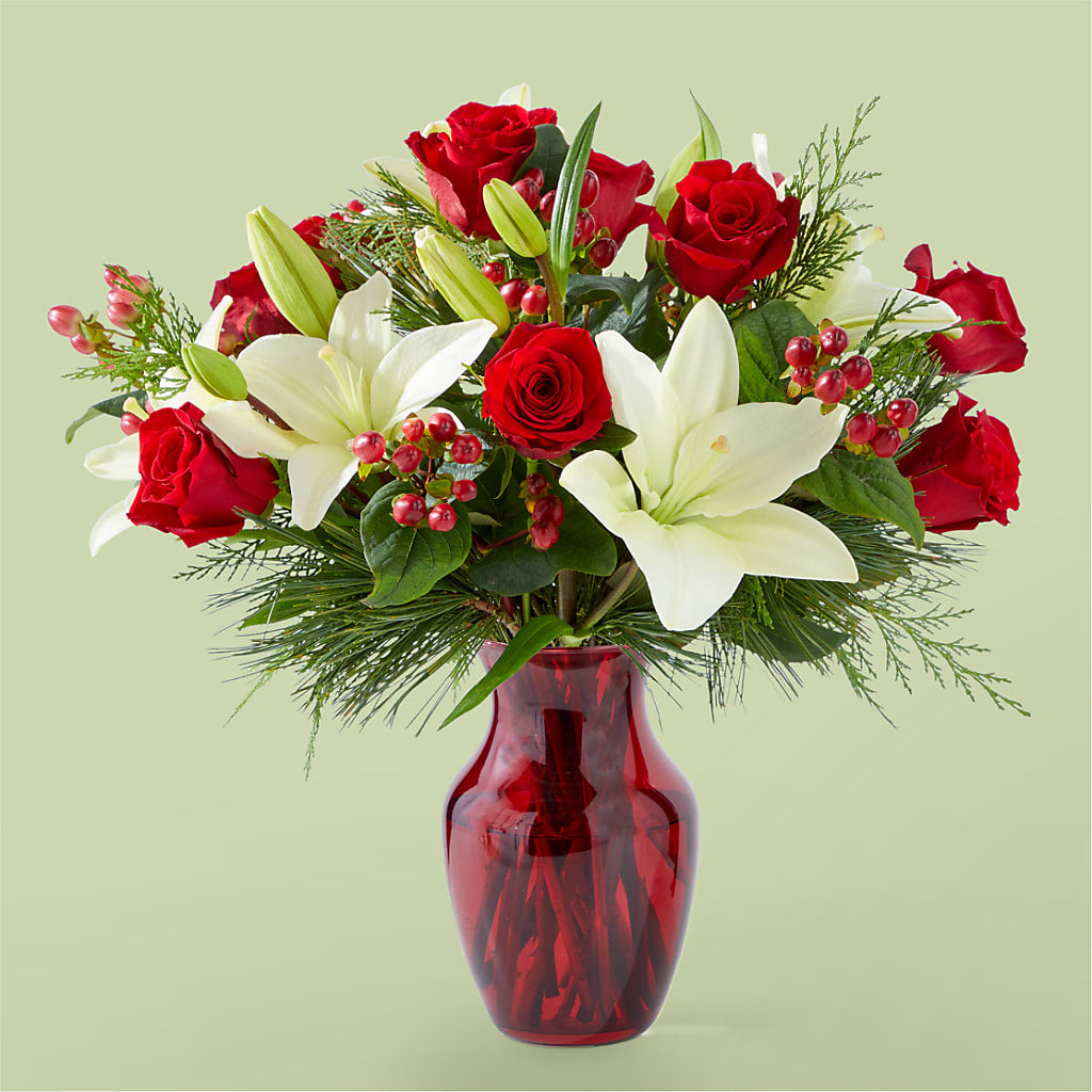 Evergreen Delight Bouquet – SHASTA DAISY'S FLORIST & BOUTIQUE, Mobile AL