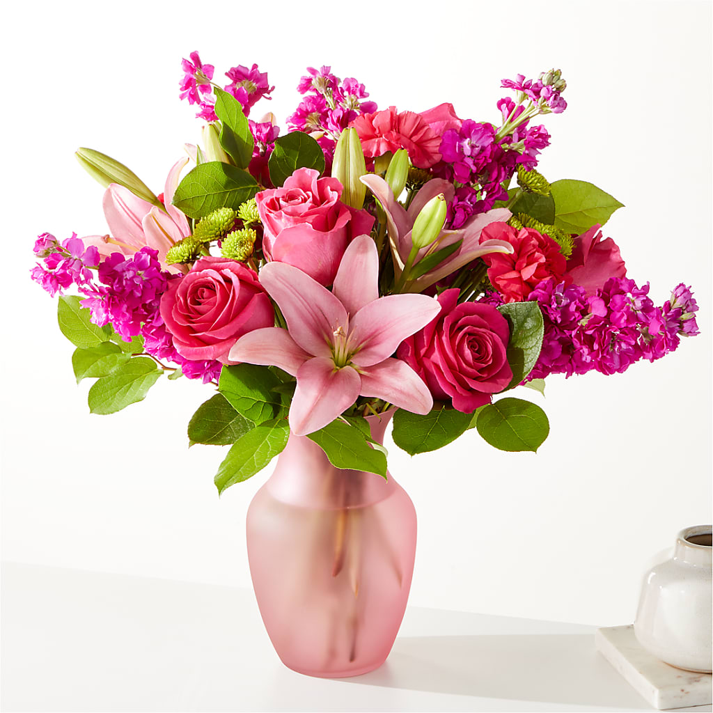 Watermelon Crush Bouquet – SHASTA DAISY'S FLORIST & BOUTIQUE, Mobile AL