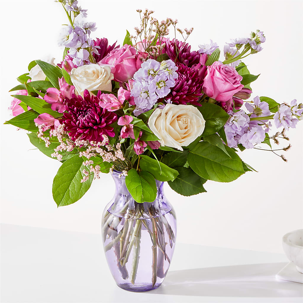 Amethyst Dreams Bouquet – SHASTA DAISY'S FLORIST & BOUTIQUE, Mobile AL