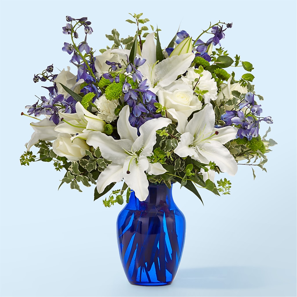 Santorini Bouquet – SHASTA DAISY'S FLORIST & BOUTIQUE, Mobile AL
