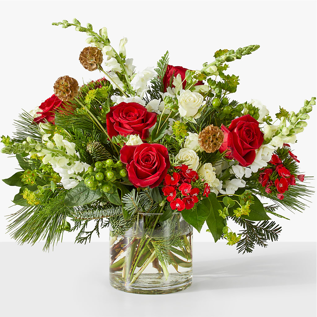 Deck the Halls Bouquet – SHASTA DAISY'S FLORIST & BOUTIQUE, Mobile AL