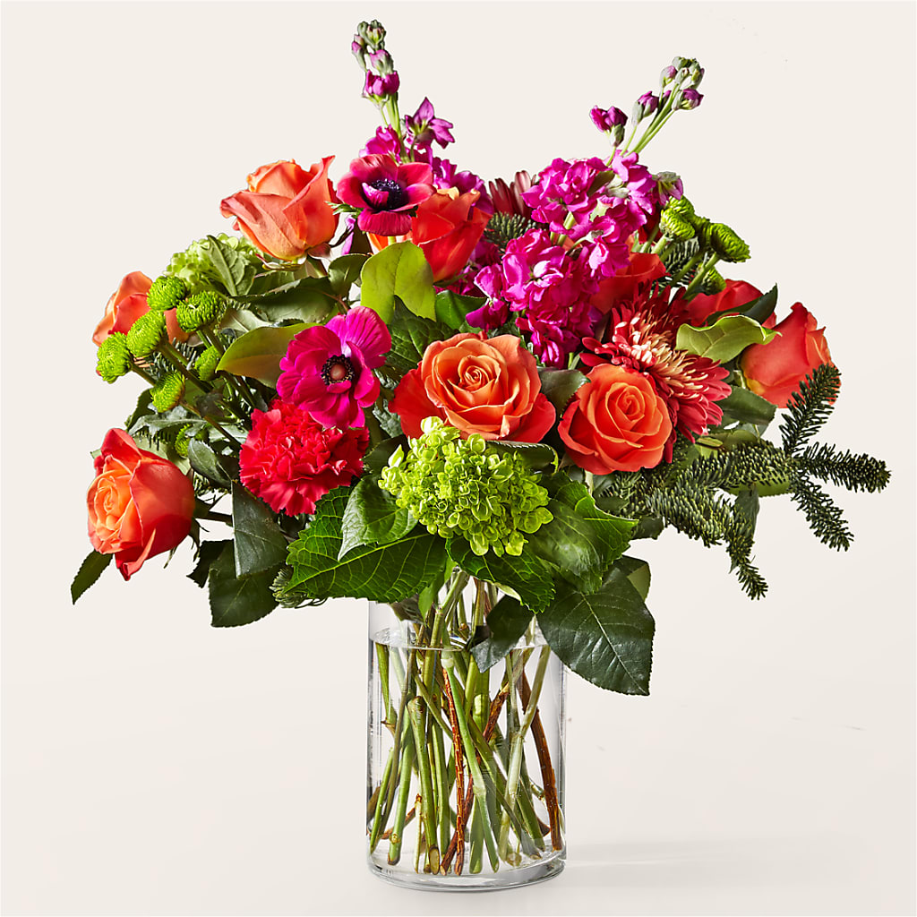 All the Tinsel Bouquet – SHASTA DAISY'S FLORIST & BOUTIQUE, Mobile AL