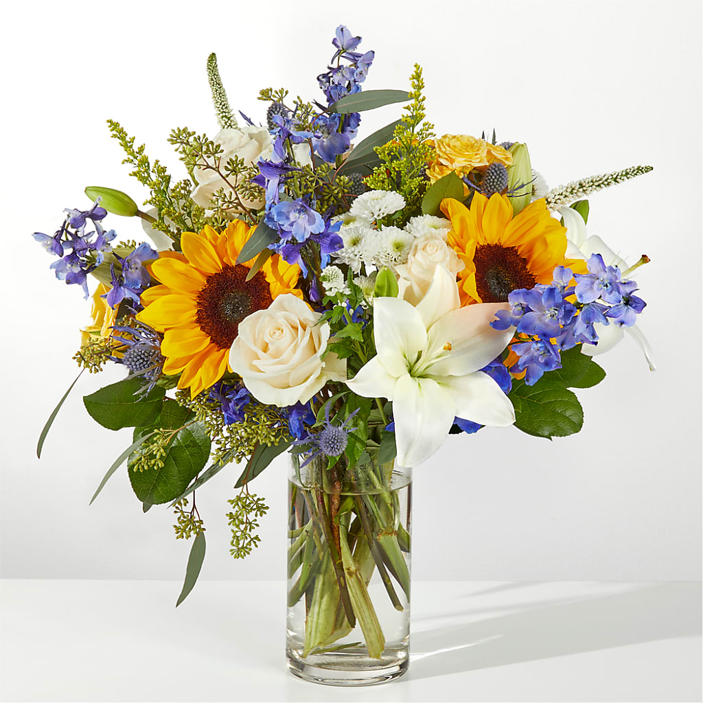 Wonderfully Sunny Bouquet – SHASTA DAISY'S FLORIST & BOUTIQUE, Mobile AL