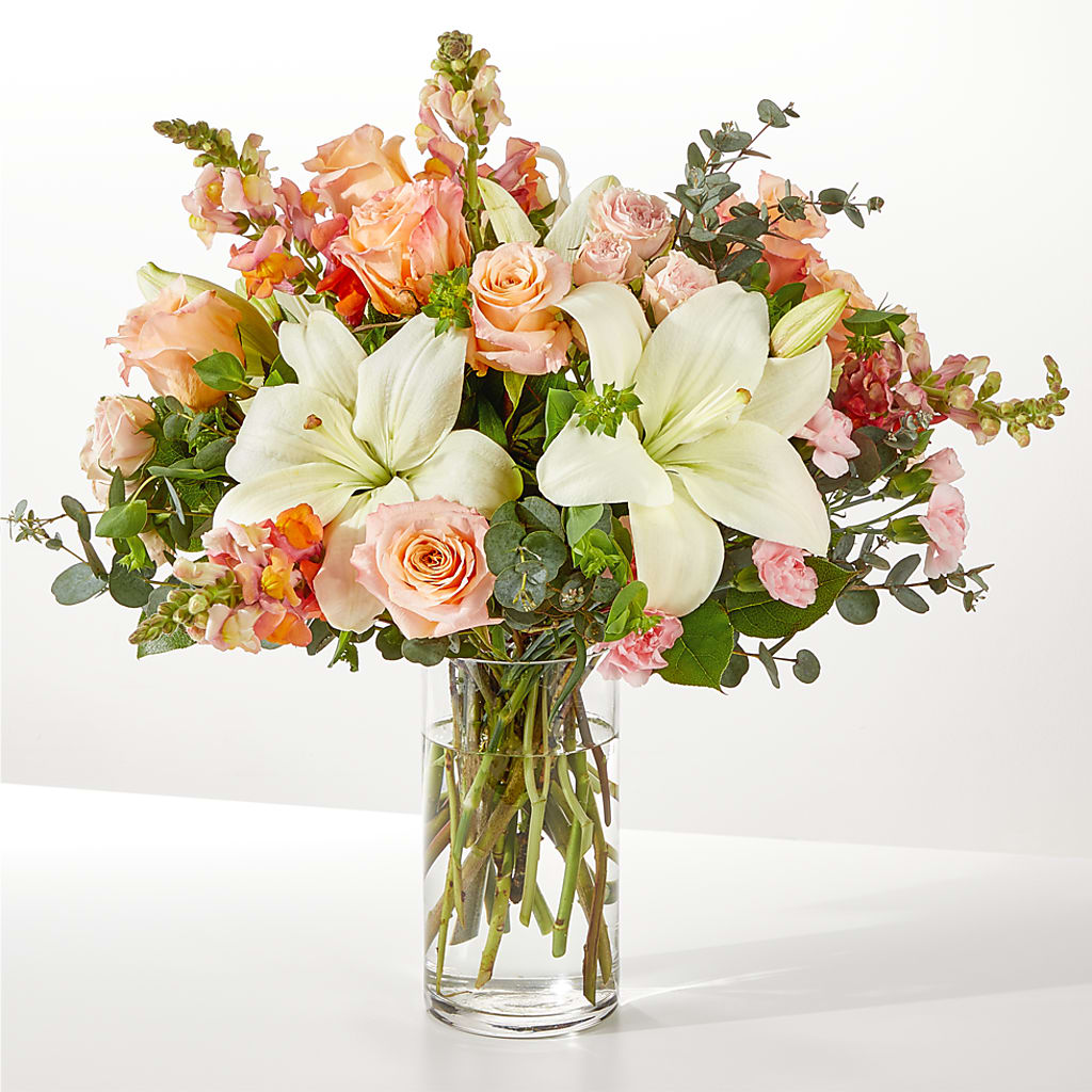 Grapefruit Splash Bouquet – SHASTA DAISY'S FLORIST & BOUTIQUE, Mobile AL