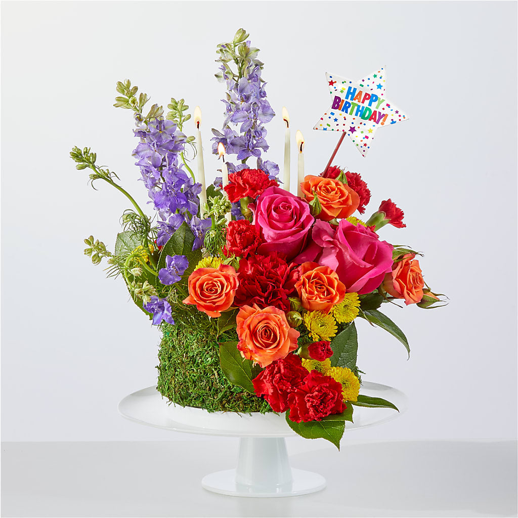 Best Year Yet Floral Cake – SHASTA DAISY'S FLORIST & BOUTIQUE, Mobile AL