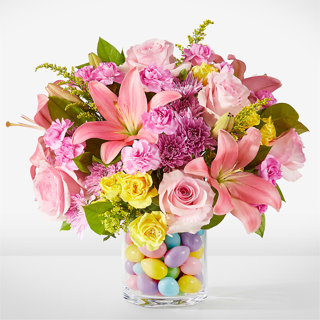 Easter Egg Hunt Bouquet – SHASTA DAISY'S FLORIST & BOUTIQUE, Mobile AL