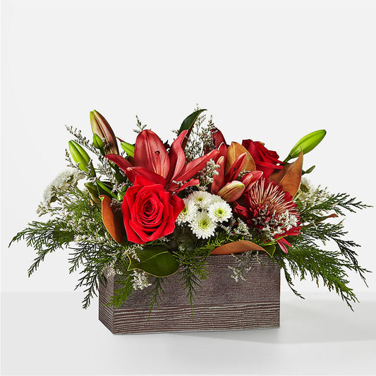 Christmas Break Bouquet – SHASTA DAISY'S FLORIST & BOUTIQUE, Mobile AL