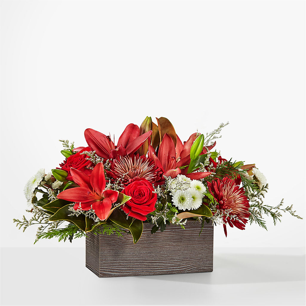 Christmas Break Bouquet – SHASTA DAISY'S FLORIST & BOUTIQUE, Mobile AL
