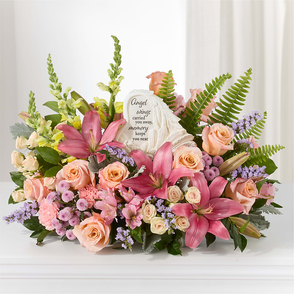 Gentle Light Arrangement – SHASTA DAISY'S FLORIST & BOUTIQUE, Mobile AL
