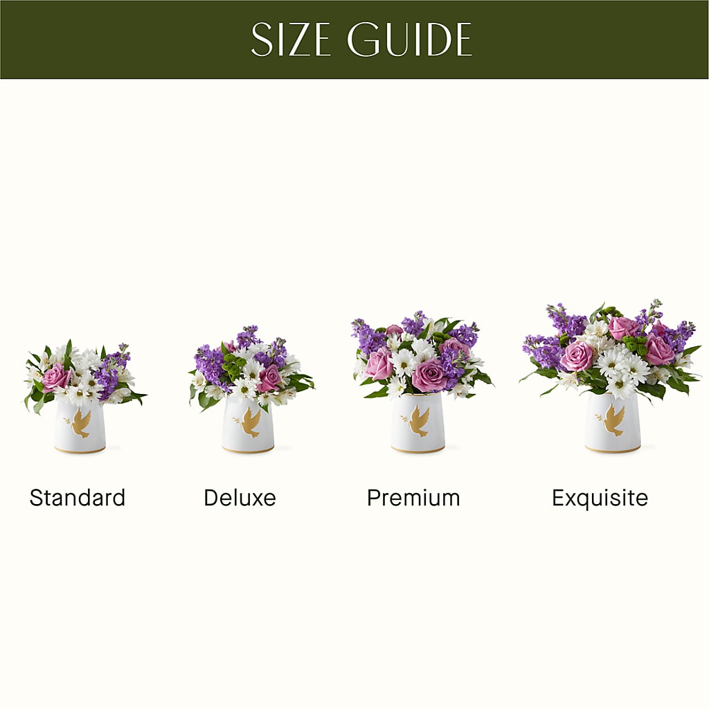 Garden of Peace Bouquet – SHASTA DAISY'S FLORIST & BOUTIQUE, Mobile AL