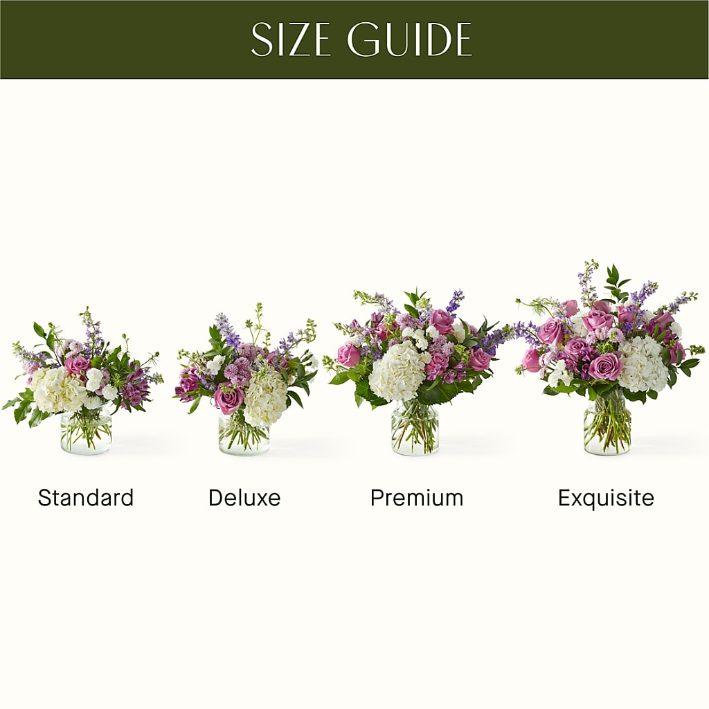 Violet Caress Bouquet – SHASTA DAISY'S FLORIST & BOUTIQUE, Mobile AL