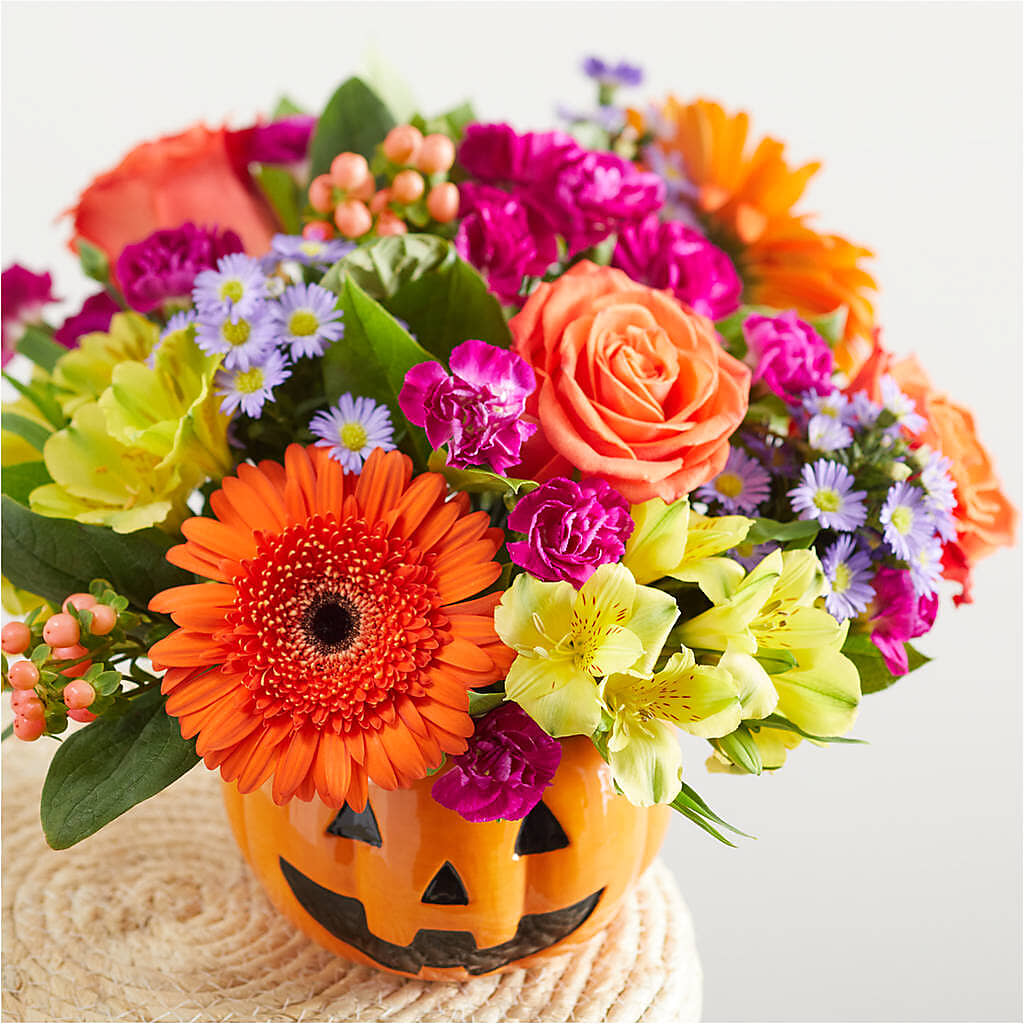Tricks & Treats Pumpkin – SHASTA DAISY'S FLORIST & BOUTIQUE, Mobile AL