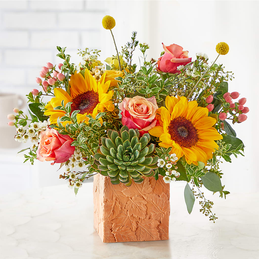 Sunflower Season Bouquet – SHASTA DAISY'S FLORIST & BOUTIQUE, Mobile AL