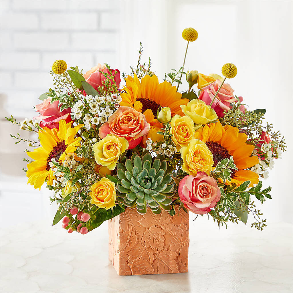 Sunflower Season Bouquet – SHASTA DAISY'S FLORIST & BOUTIQUE, Mobile AL