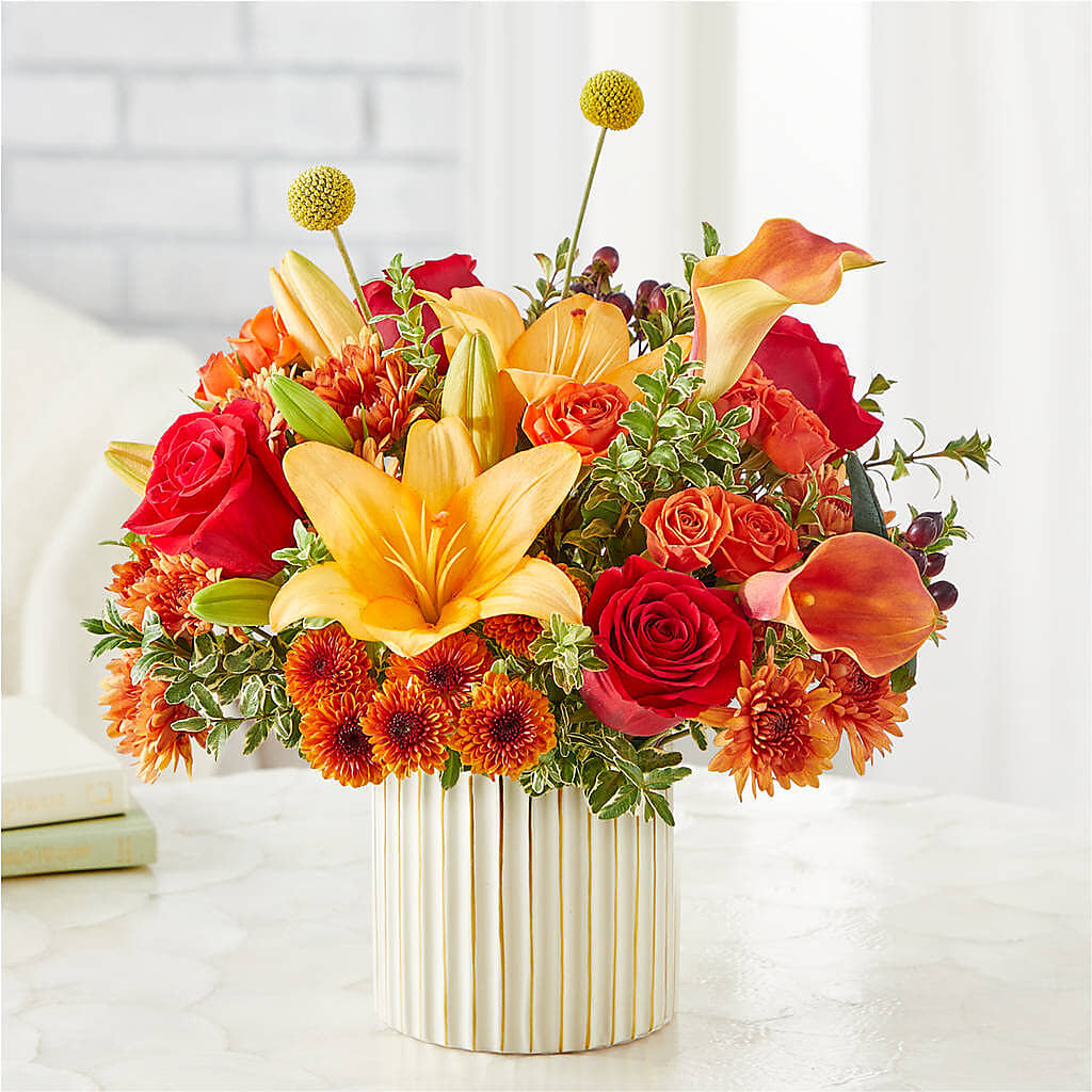 Scarlet Skies Bouquet – SHASTA DAISY'S FLORIST & BOUTIQUE, Mobile AL