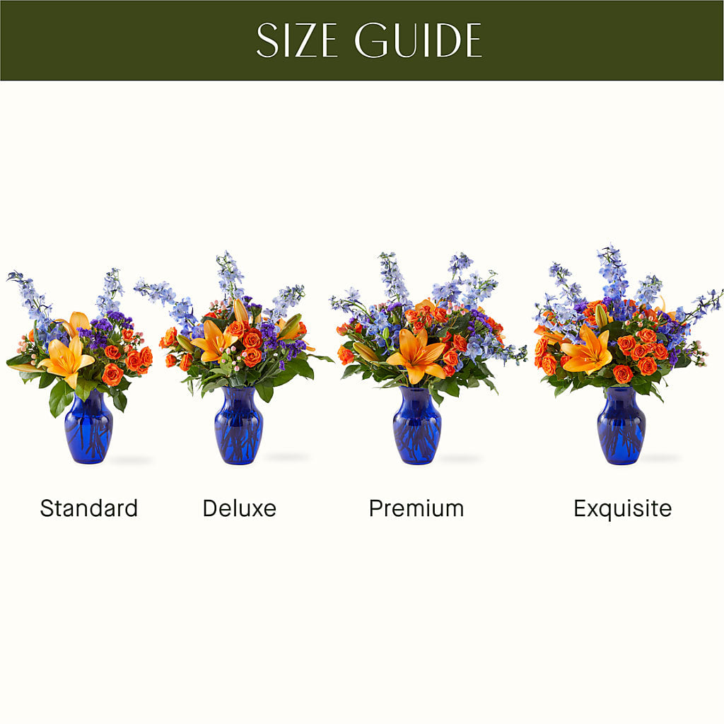 Radiant Citrus Bouquet – SHASTA DAISY'S FLORIST & BOUTIQUE, Mobile AL