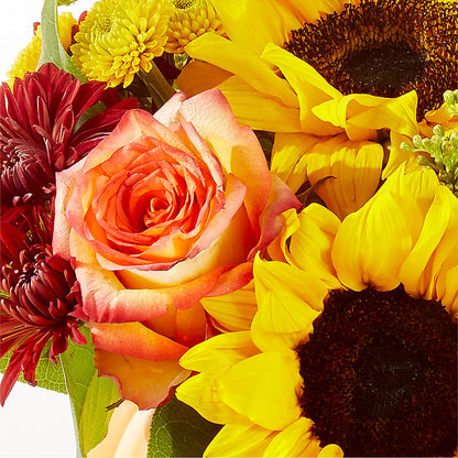 Golden Gourd Pumpkin Bouquet – SHASTA DAISY'S FLORIST & BOUTIQUE, Mobile AL