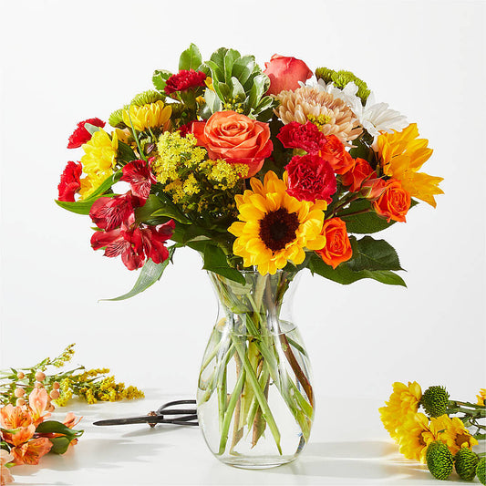 Fall Delight – A Florist Original – SHASTA DAISY'S FLORIST & BOUTIQUE, Mobile AL