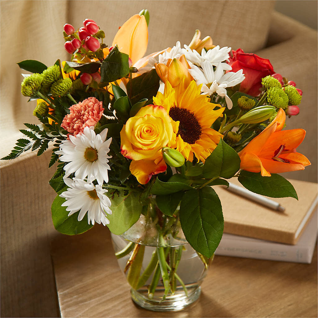 Fall Delight – A Florist Original – SHASTA DAISY'S FLORIST & BOUTIQUE, Mobile AL