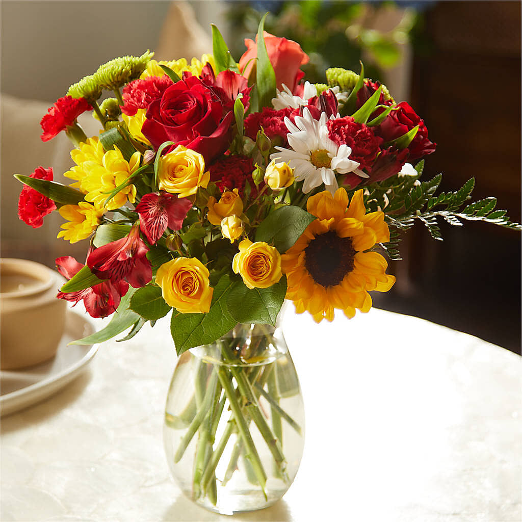Fall Delight – A Florist Original – SHASTA DAISY'S FLORIST & BOUTIQUE, Mobile AL