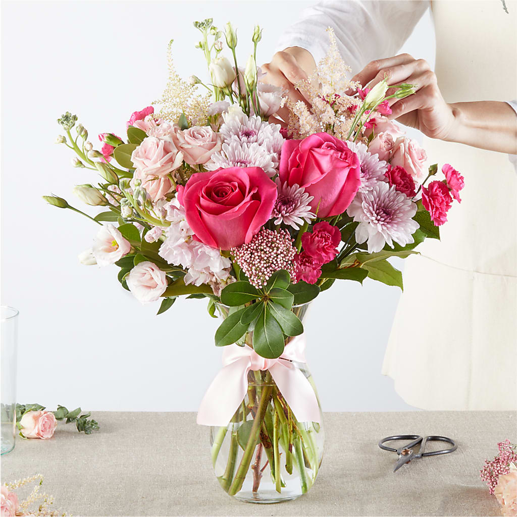 Pink Ribbon - A Florist Original – SHASTA DAISY'S FLORIST & BOUTIQUE, Mobile AL