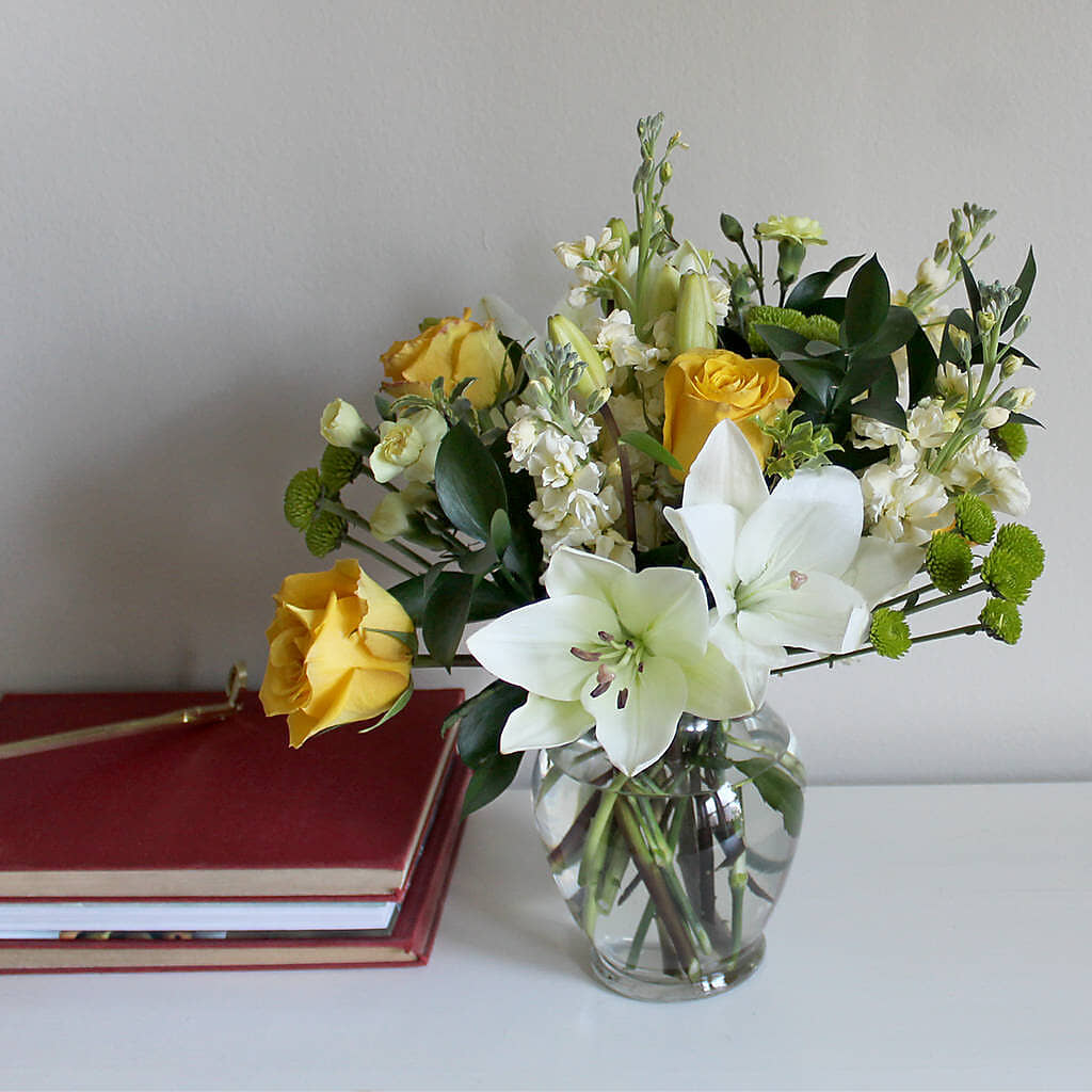 Hope & Serenity Bouquet – SHASTA DAISY'S FLORIST & BOUTIQUE, Mobile AL