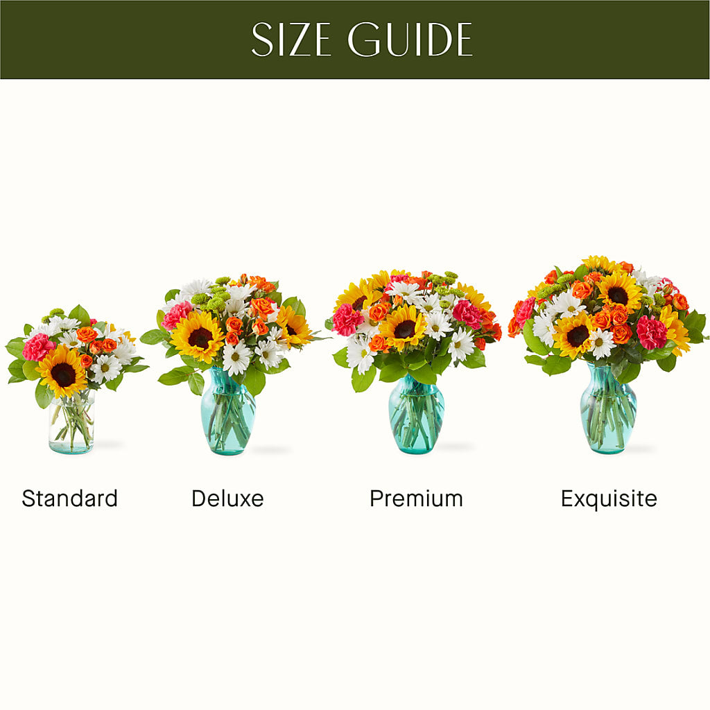 Sun-drenched Blooms Bouquet – SHASTA DAISY'S FLORIST & BOUTIQUE, Mobile AL