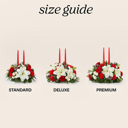 Seasonal Festivities Centerpiece – SHASTA DAISY'S FLORIST & BOUTIQUE, Mobile AL
