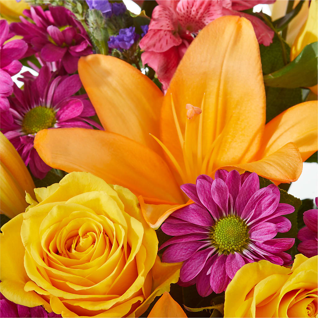 Colorful Visions Bouquet – SHASTA DAISY'S FLORIST & BOUTIQUE, Mobile AL