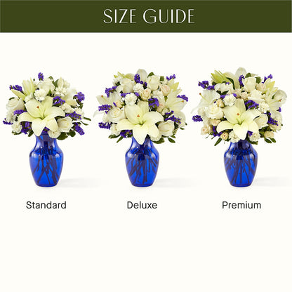 Sapphire Rush Bouquet – SHASTA DAISY'S FLORIST & BOUTIQUE, Mobile AL