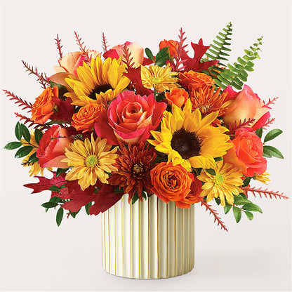 Fall Campfire Bouquet – SHASTA DAISY'S FLORIST & BOUTIQUE, Mobile AL