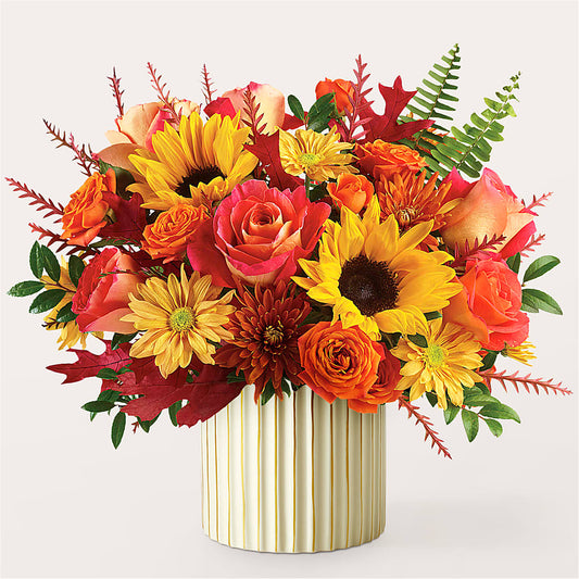 Fall Campfire Bouquet – SHASTA DAISY'S FLORIST & BOUTIQUE, Mobile AL