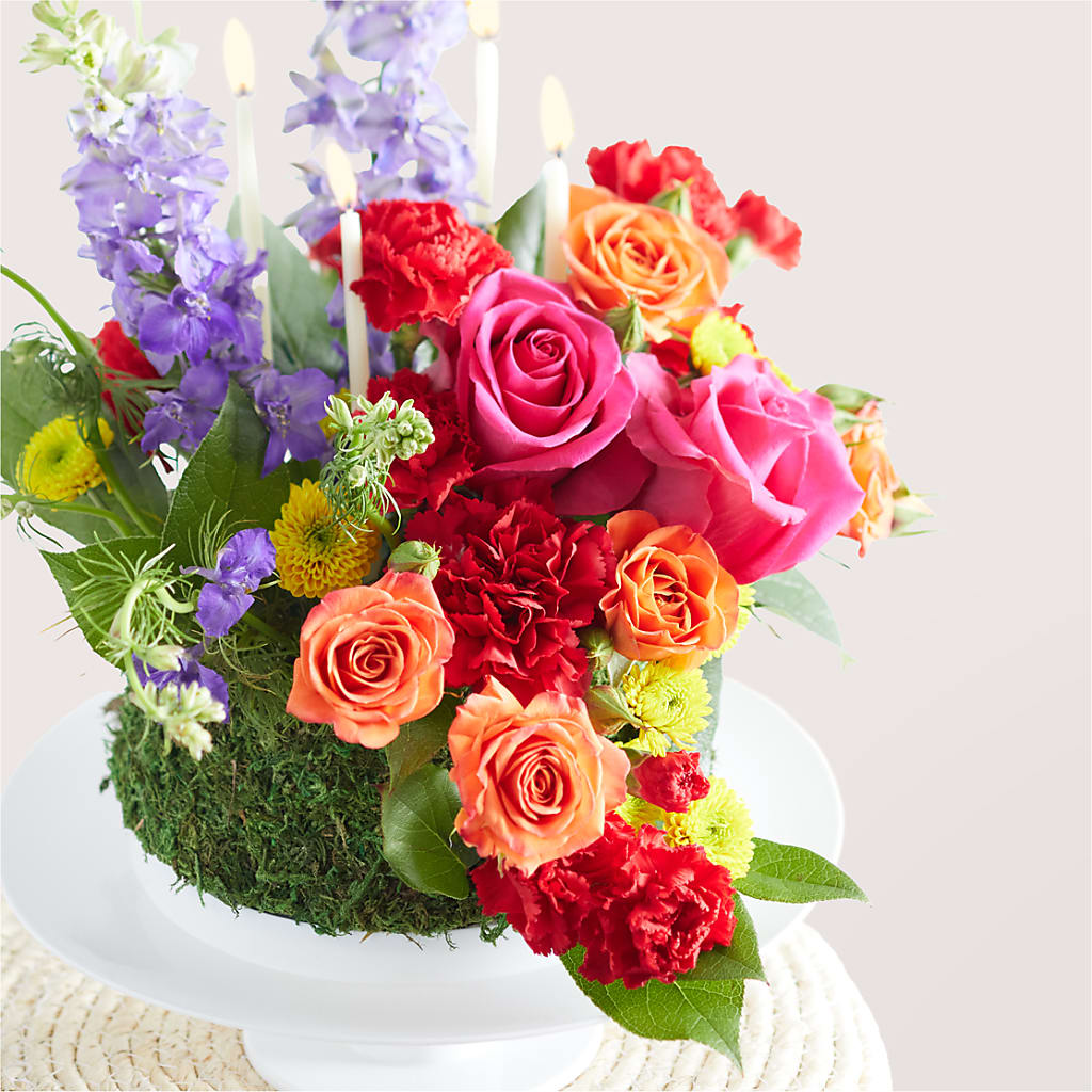 Best Year Yet Floral Cake – SHASTA DAISY'S FLORIST & BOUTIQUE, Mobile AL