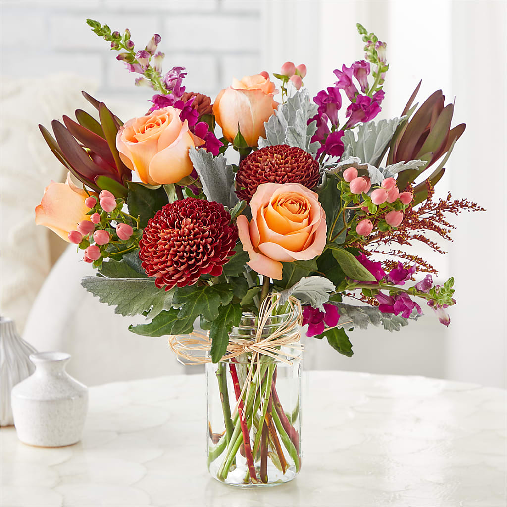 Moody Hues Bouquet – SHASTA DAISY'S FLORIST & BOUTIQUE, Mobile AL
