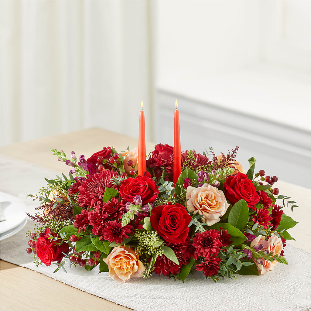Most Thankful Centerpiece – SHASTA DAISY'S FLORIST & BOUTIQUE, Mobile AL