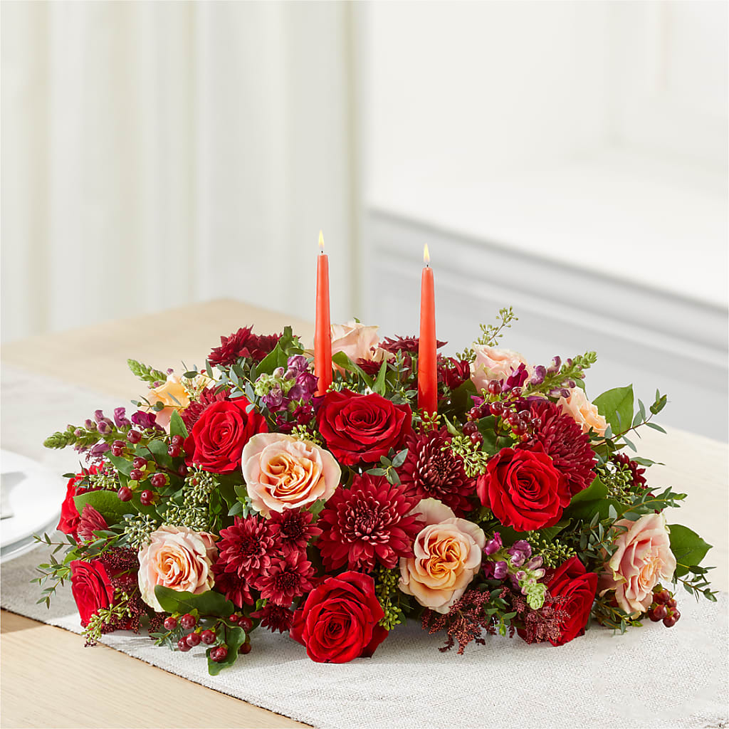 Most Thankful Centerpiece – SHASTA DAISY'S FLORIST & BOUTIQUE, Mobile AL