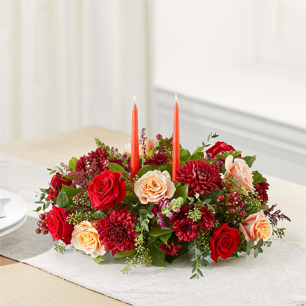 Most Thankful Centerpiece – SHASTA DAISY'S FLORIST & BOUTIQUE, Mobile AL