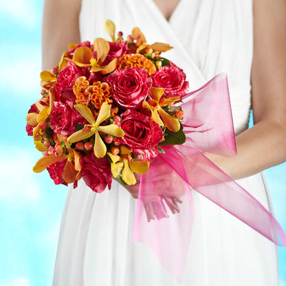 Brilliant Shades of Love Bouquet – SHASTA DAISY'S FLORIST & BOUTIQUE, Mobile AL